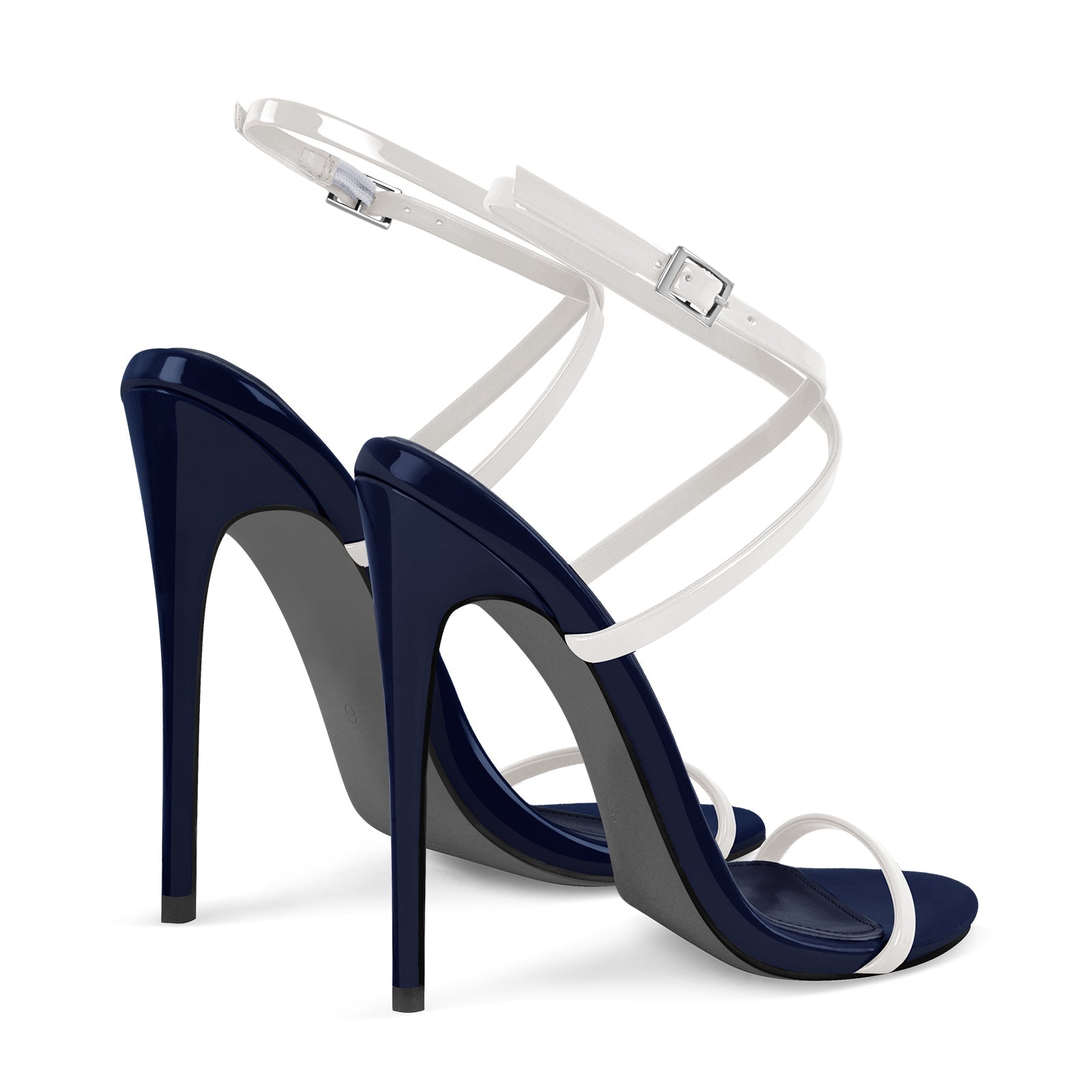 Round Toe Criss Cross Straps Sandals