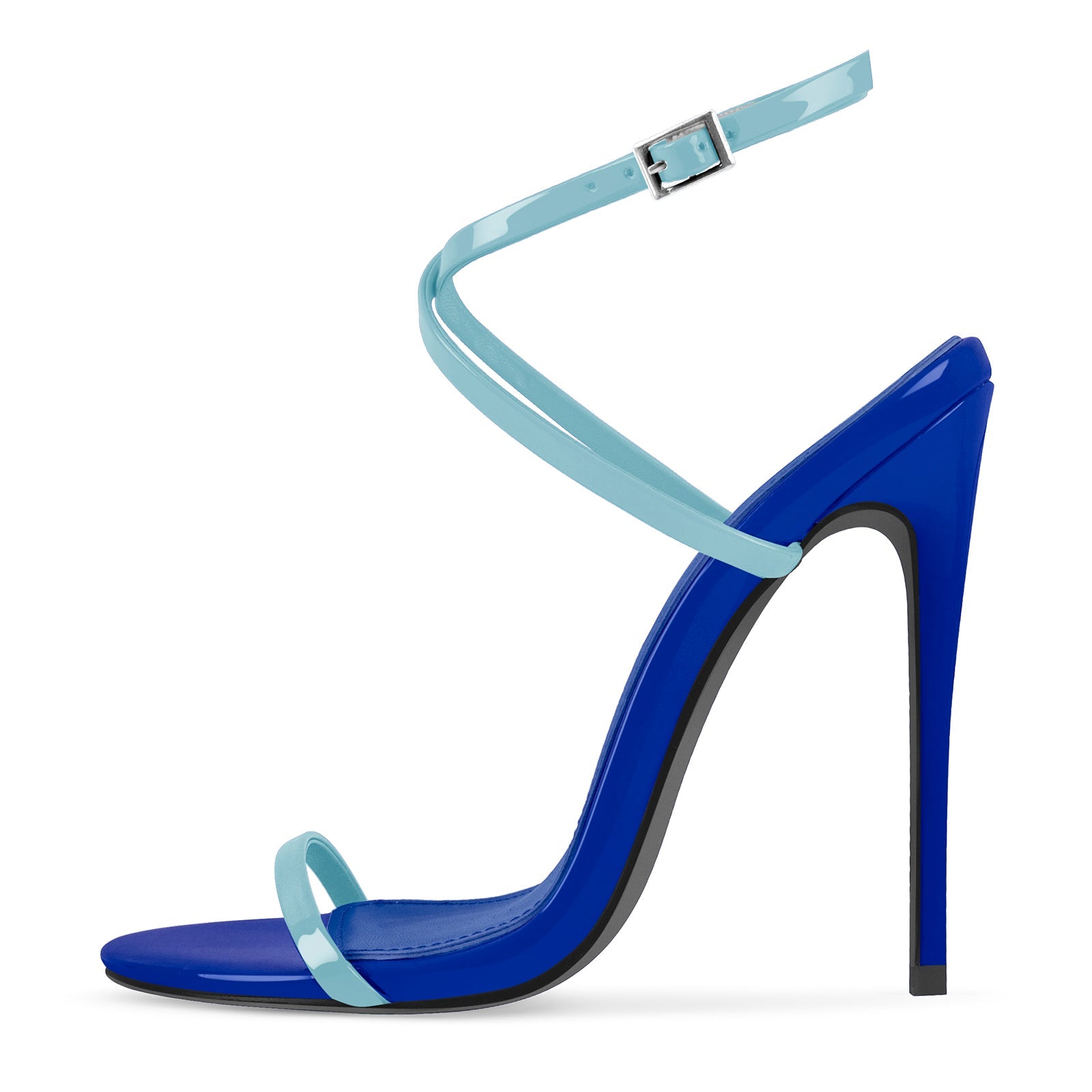 Round Toe Criss Cross Straps Sandals