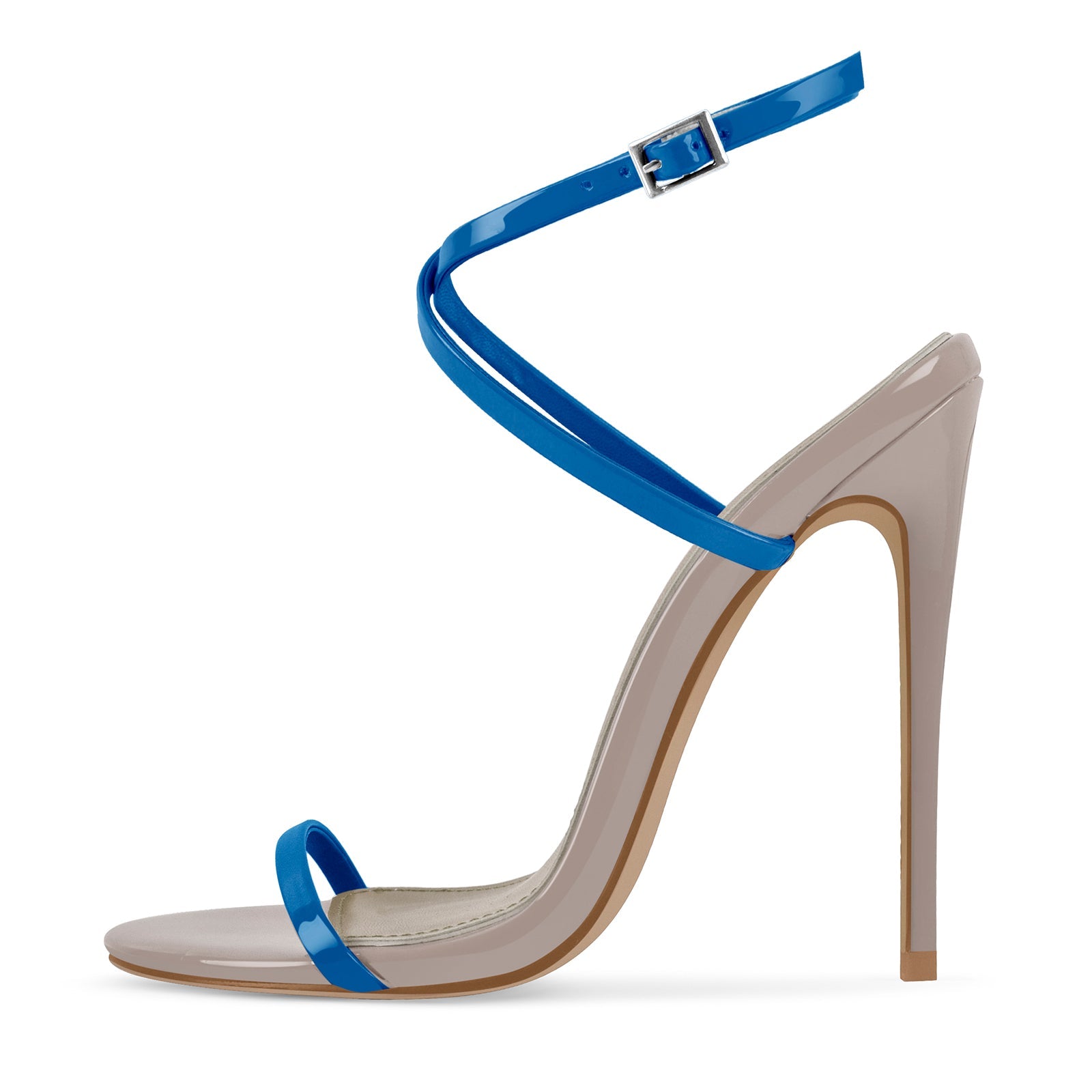 Round Toe Criss Cross Straps Sandals